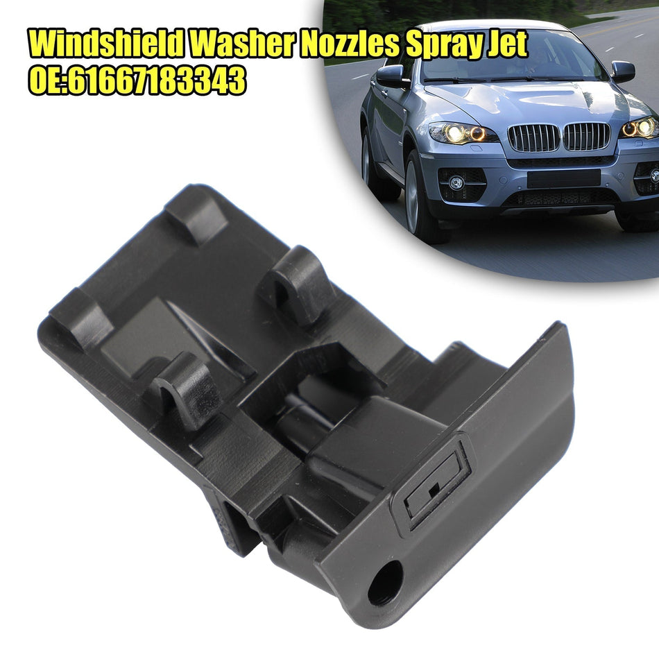 BMW X6 E71 E72 フロントガラスウォッシャーノズル スプレージェット 61667183343 汎用