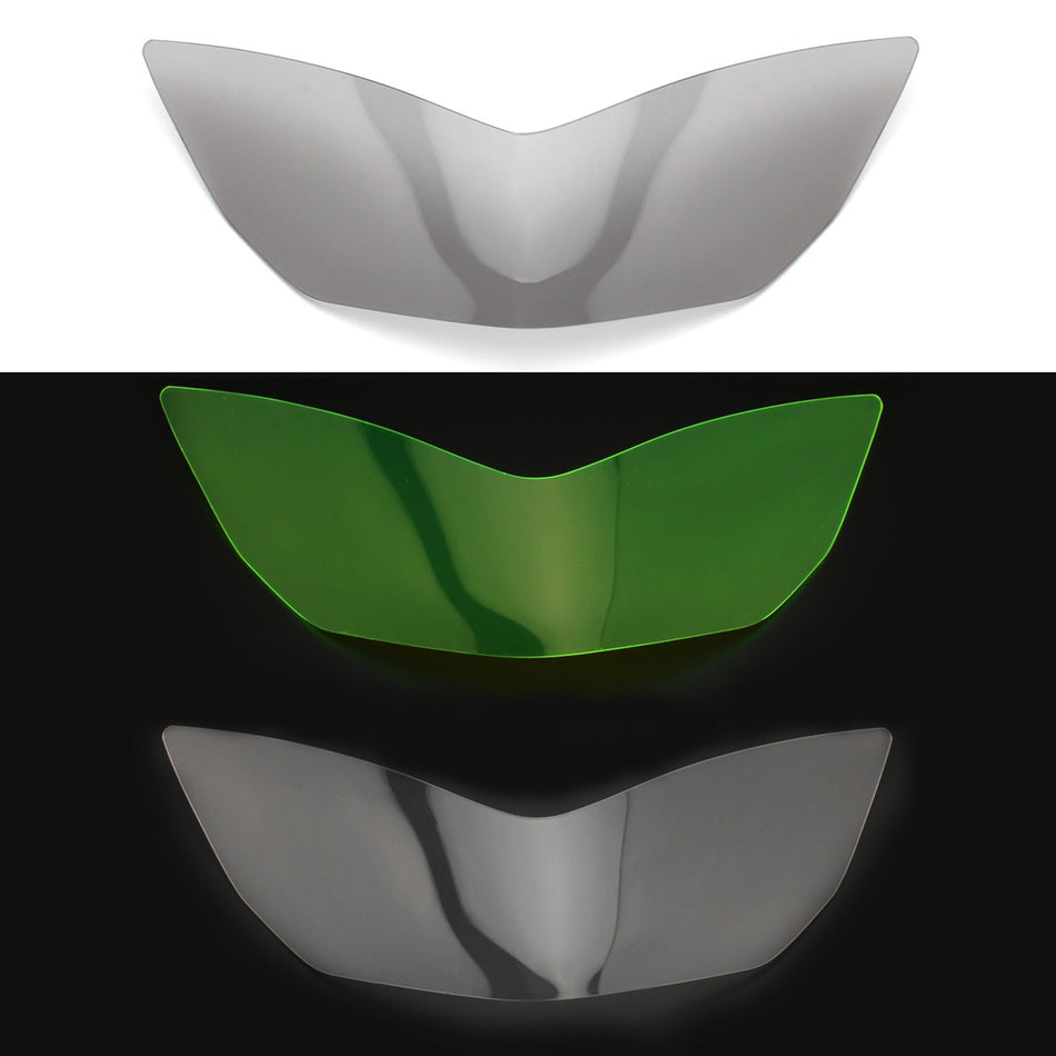 フロントヘッドライトレンズガード レンズ保護 ホンダフォルツァ300 2018-2019用 スモーク ジェネリック