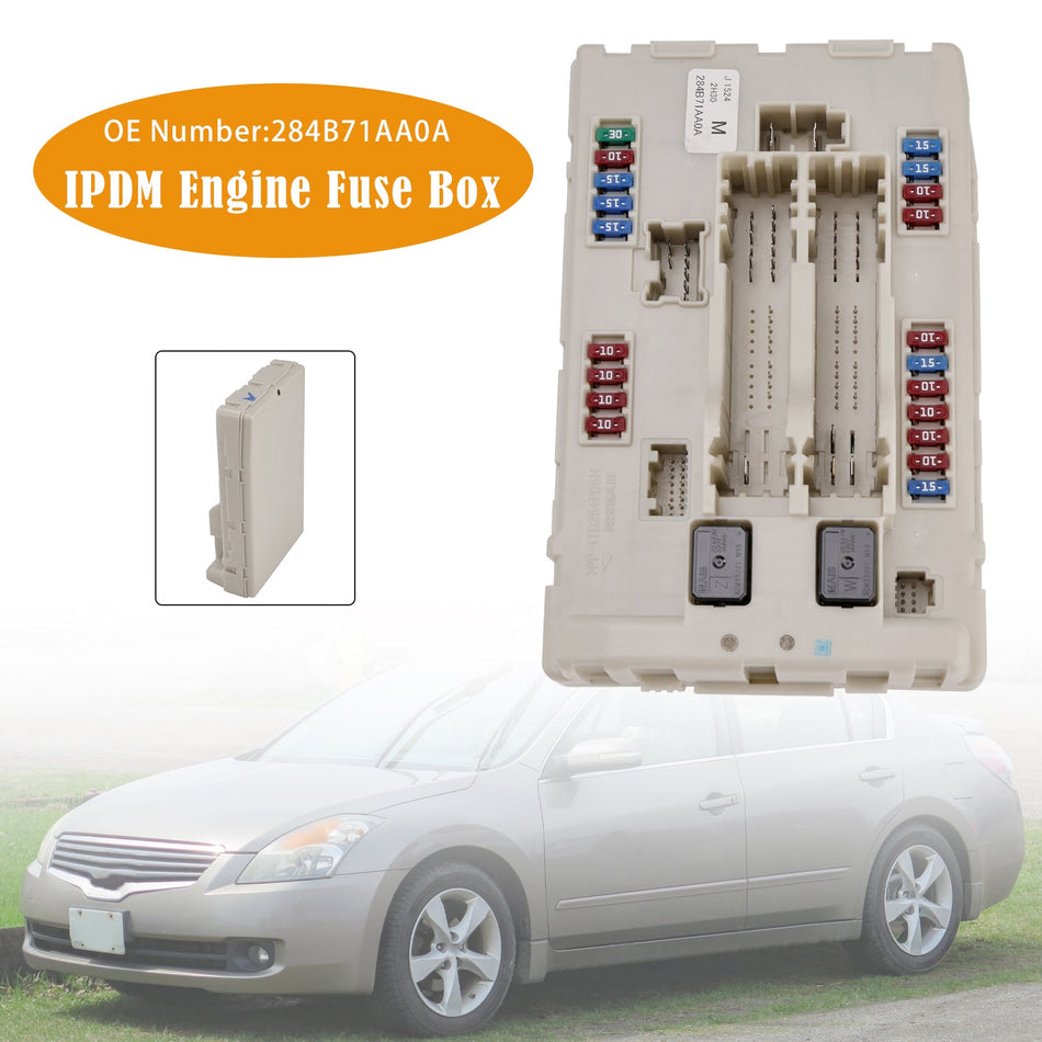 IPDM エンジンヒューズボックス 284B71AA0A 日産 マキシマ 2.5L 3.5L 2009-2014 用