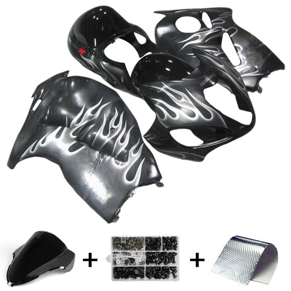 1999-2007 スズキ ハヤブサ GSX1300R インジェクションフェアリングキット ボディワーク プラスチック ABS