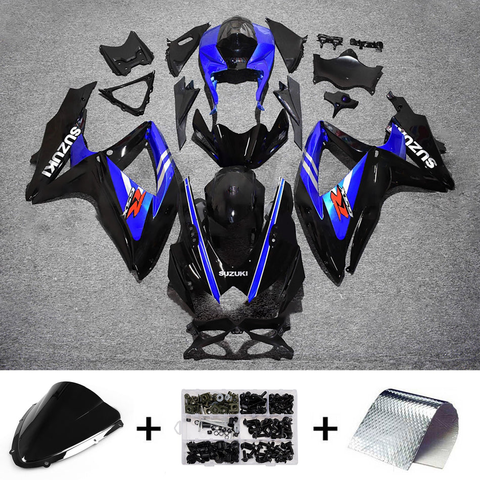 スズキ GSXR 600/750 2008-2010 K8 用 インジェクションフェアリングキット ボディワーク プラスチック ABS