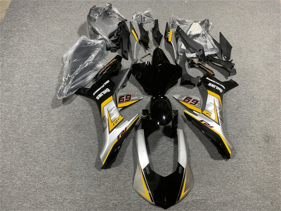 2015-2019 ヤマハ YZF 1000 R1 インジェクションフェアリングキット ボディワーク プラスチック ABS #123