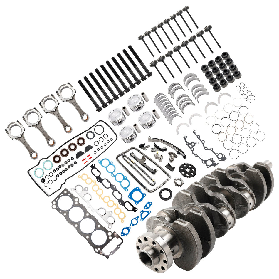 1994-1998 トヨタ T100 2.7L 2694CC l4 DOHC 3RZ-FE エンジンオーバーホールリビルドキット 13411-75901 3-3SRH106