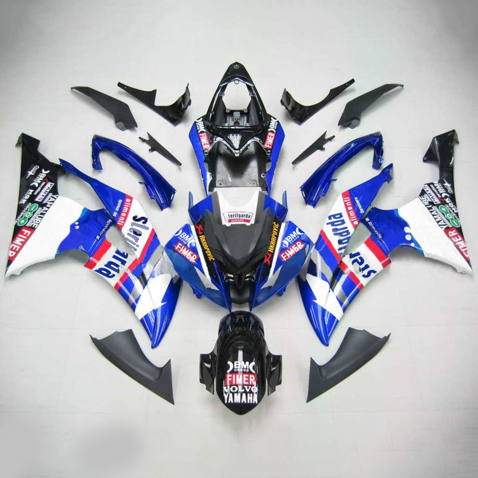 2008-2016 ヤマハ YZF 600 R6 インジェクションフェアリングキット ボディワーク プラスチック ABS #101