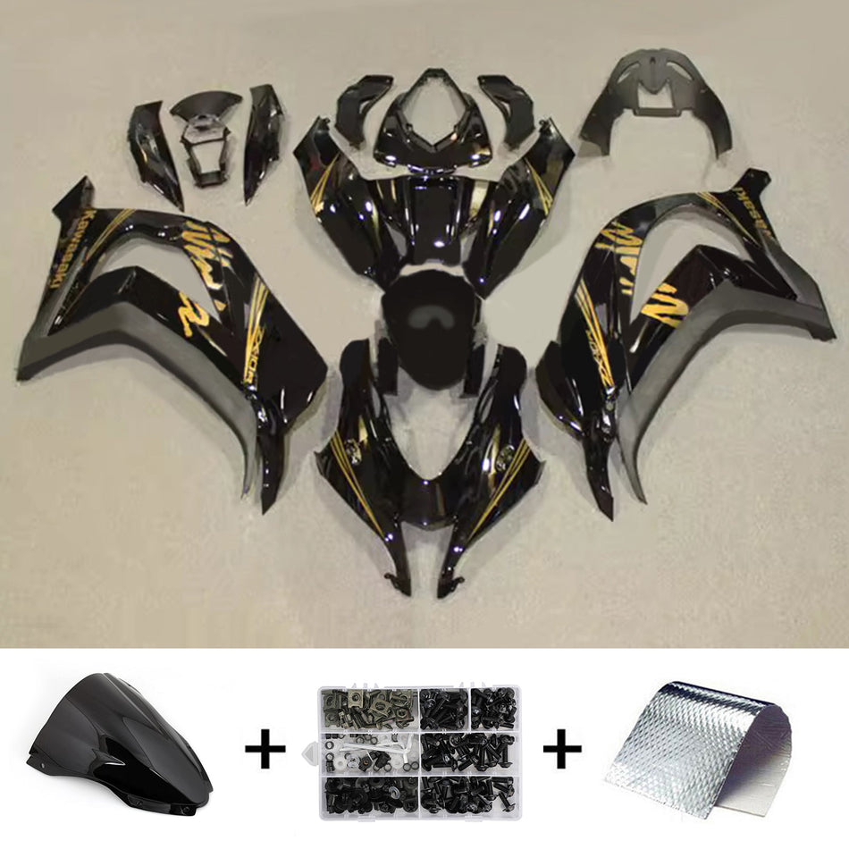 インジェクションフェアリングキット ボディワーク プラスチック ABS カワサキ ZX10R 2016-2020 に適合