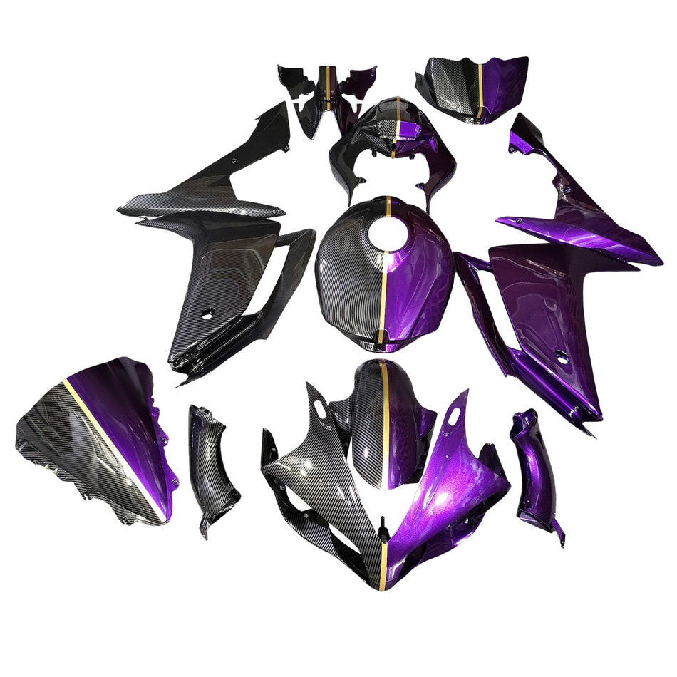 ヤマハ YZFR1 YZF-R1 2007-2008 用 インジェクションフェアリングキット ボディワーク プラスチック ABS
