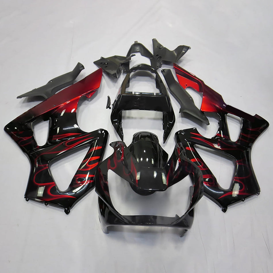 ホンダ CBR929RR 2000-2001 用射出成形フェアリングキット ボディワーク プラスチック ABS
