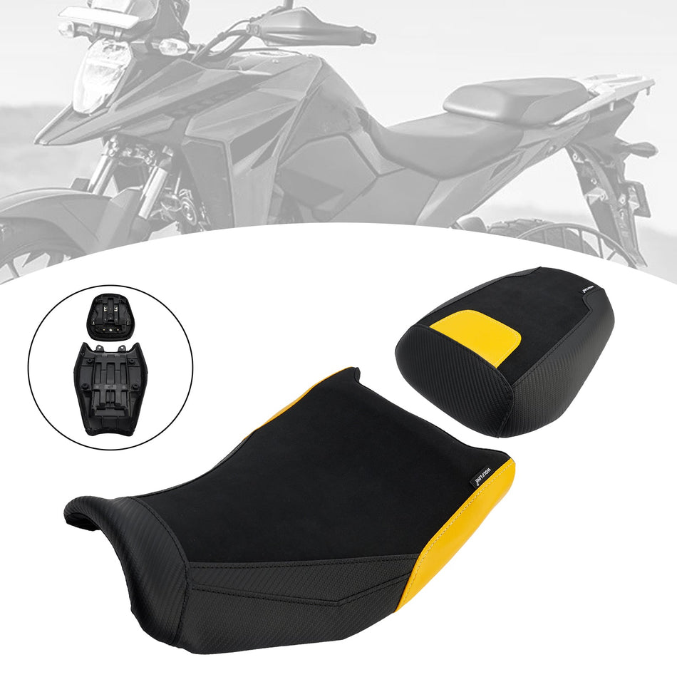 2024-2025年式 スズキ V-Strom250Sx 運転席・助手席用下部クッション イエロー