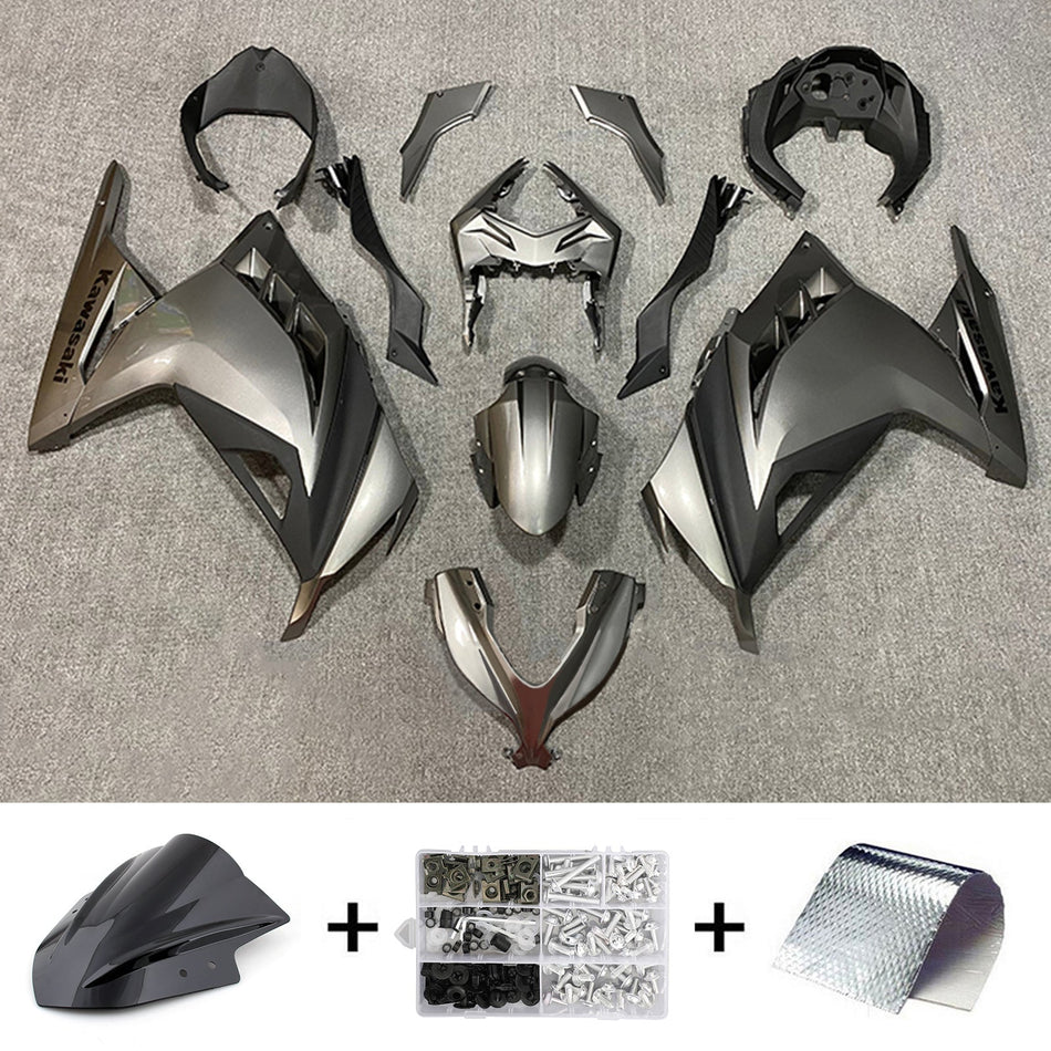 2013-2024 カワサキ EX300/Ninja300 インジェクションフェアリングキット ボディワーク プラスチック ABS