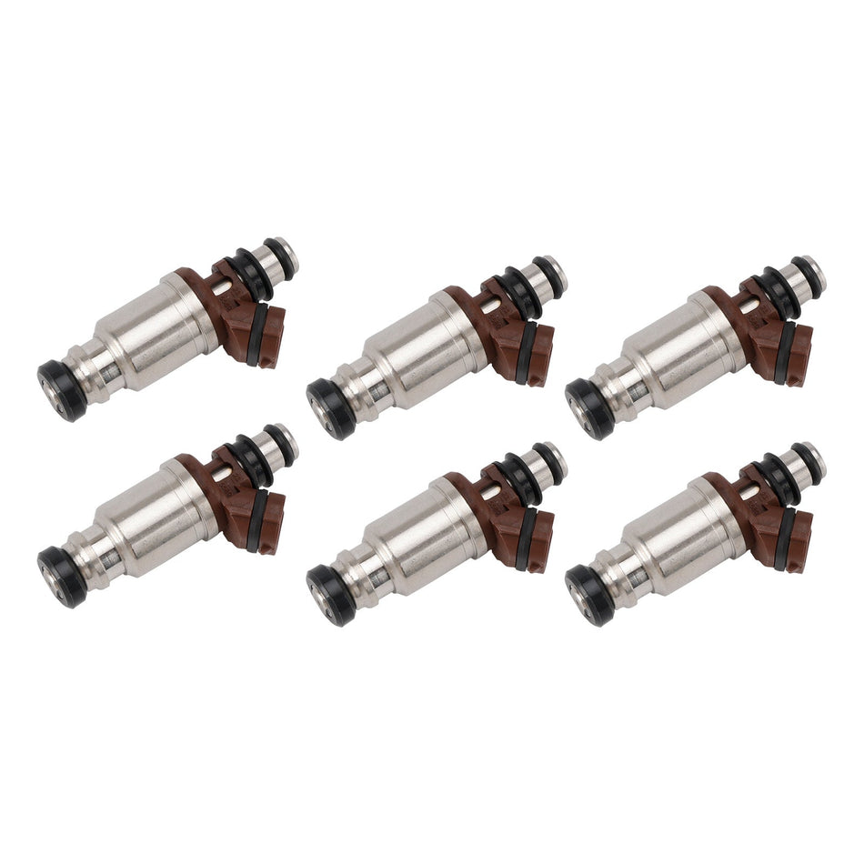 レクサス SC300 (1992-1994) および GS300 (1993-1994) 用燃料インジェクター 6個セット 23250-46030