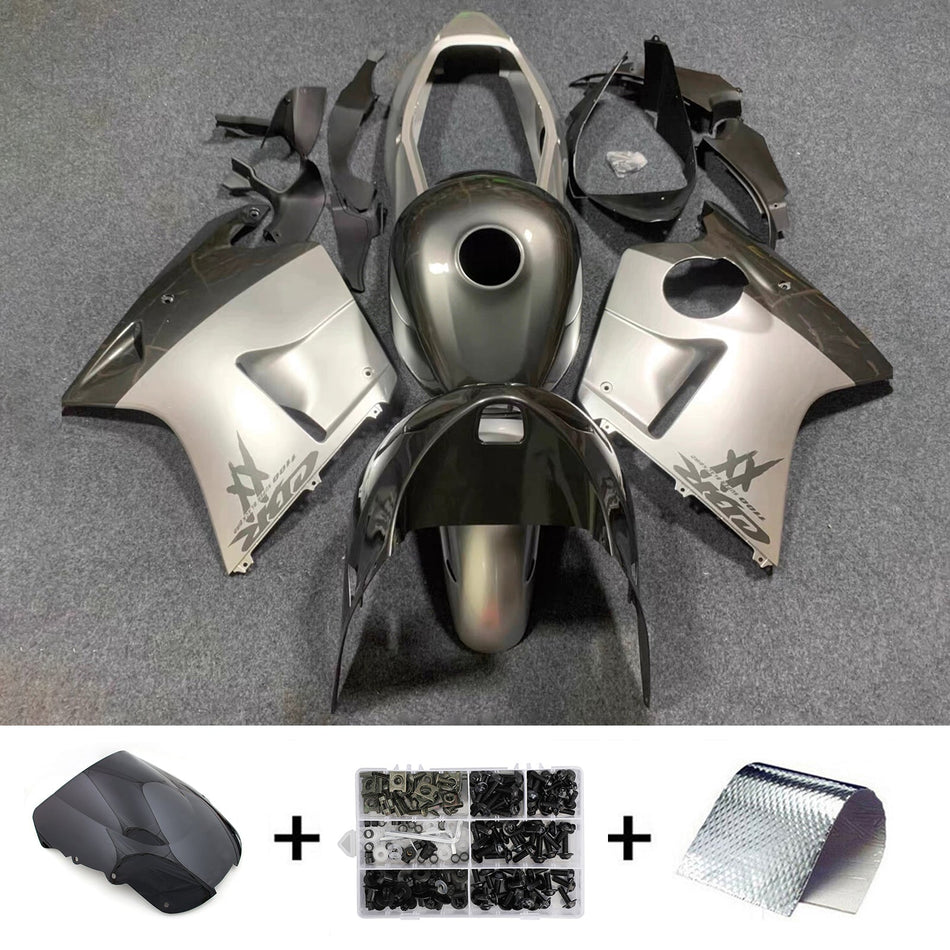 ホンダ CBR1100XX スーパーブラックバード 1996-2007 用 ABS樹脂製インジェクションフェアリングキット