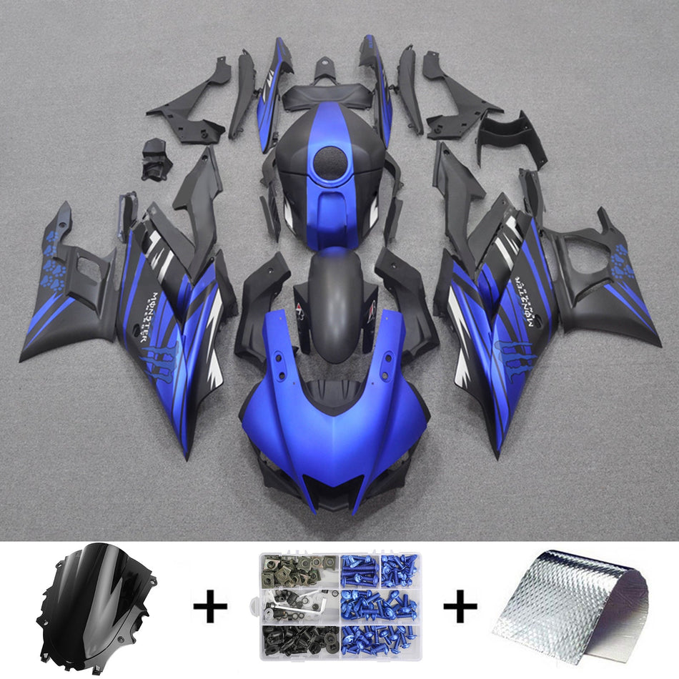 2022-2023 ヤマハ YZF-R3 R25 インジェクションフェアリングキット ボディワーク プラスチック ABS