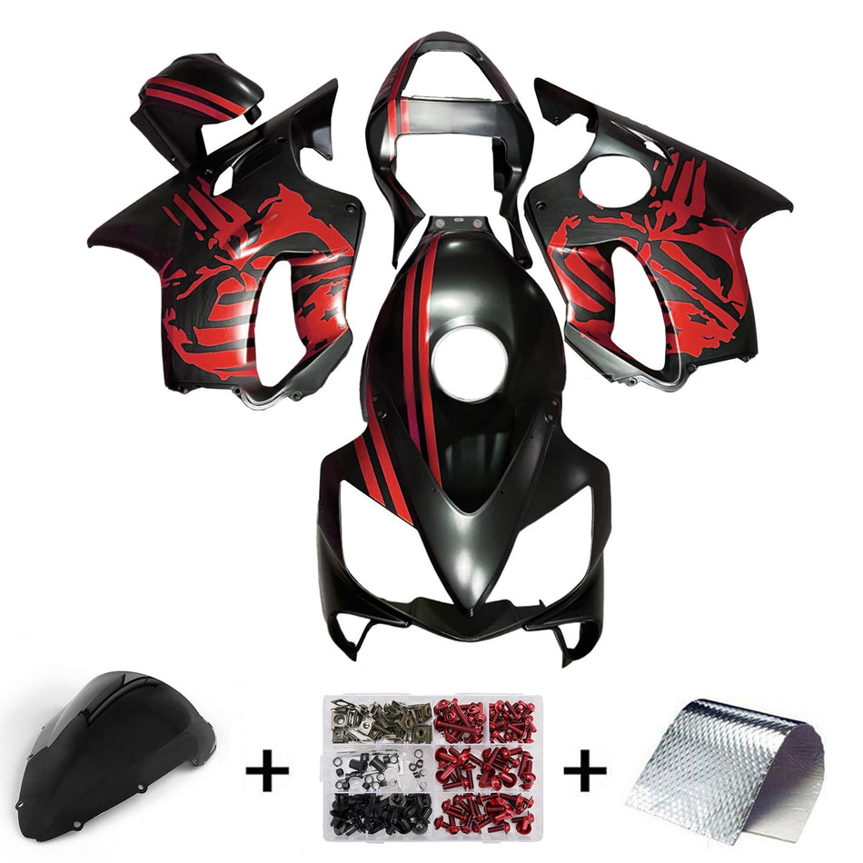 ホンダ CBR600 F4i 2001-2003 用 インジェクションフェアリングキット ボディワーク プラスチック ABS