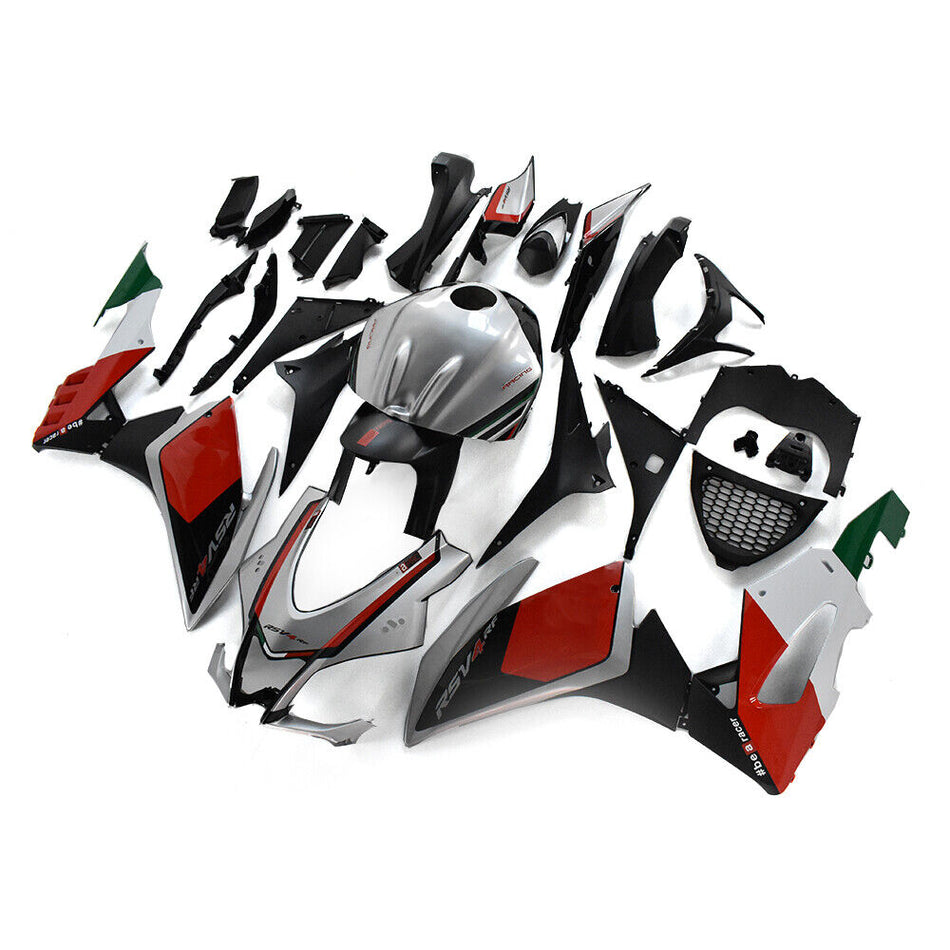 2016-2020 Aprilia RSV4 1000 Amotopart インジェクションフェアリングキット ボディワーク プラスチック #101