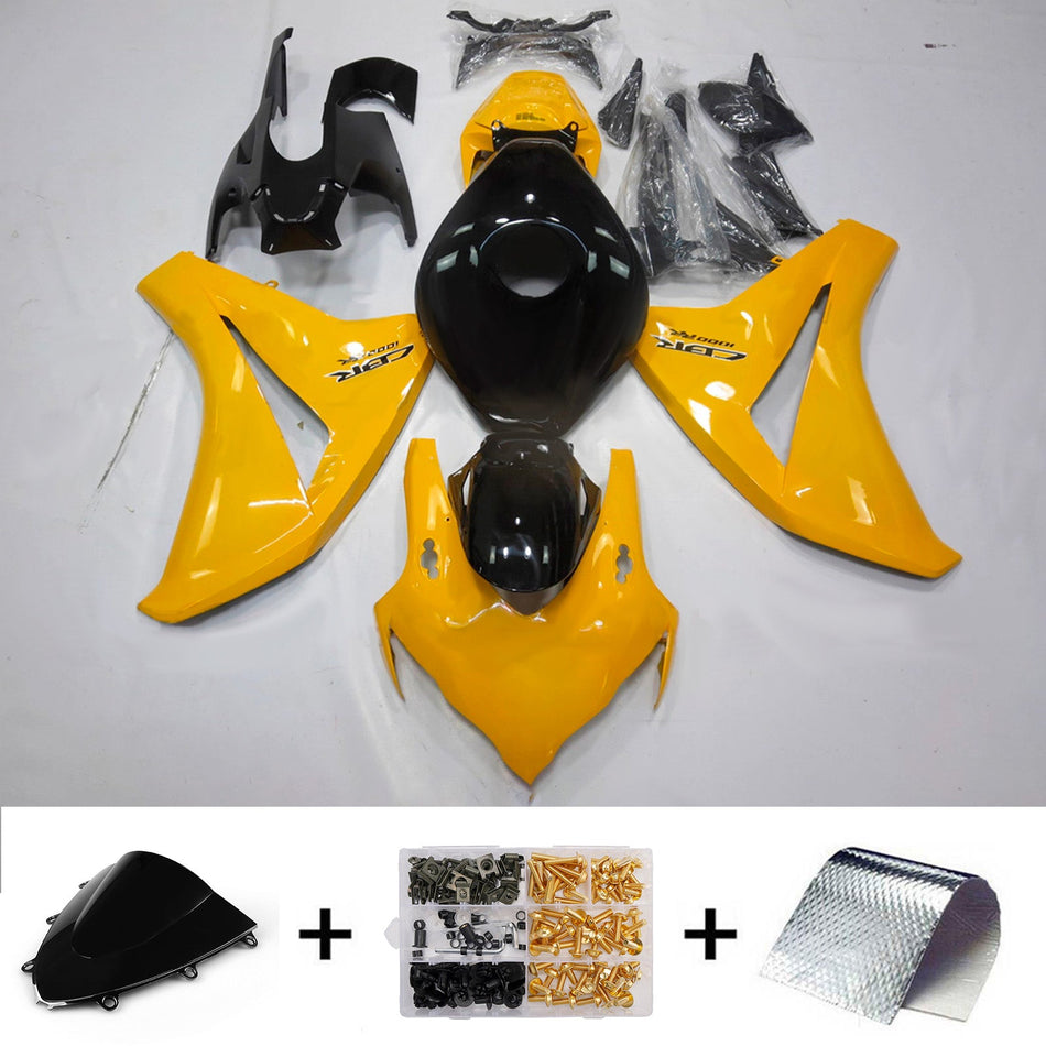 ホンダ CBR1000RR 2008-2011 用射出成形フェアリングキット ボディワーク プラスチック ABS