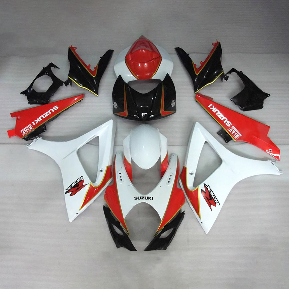スズキ GSXR1000 2007-2008 K7用 インジェクションフェアリングキット ボディワーク プラスチック ABS