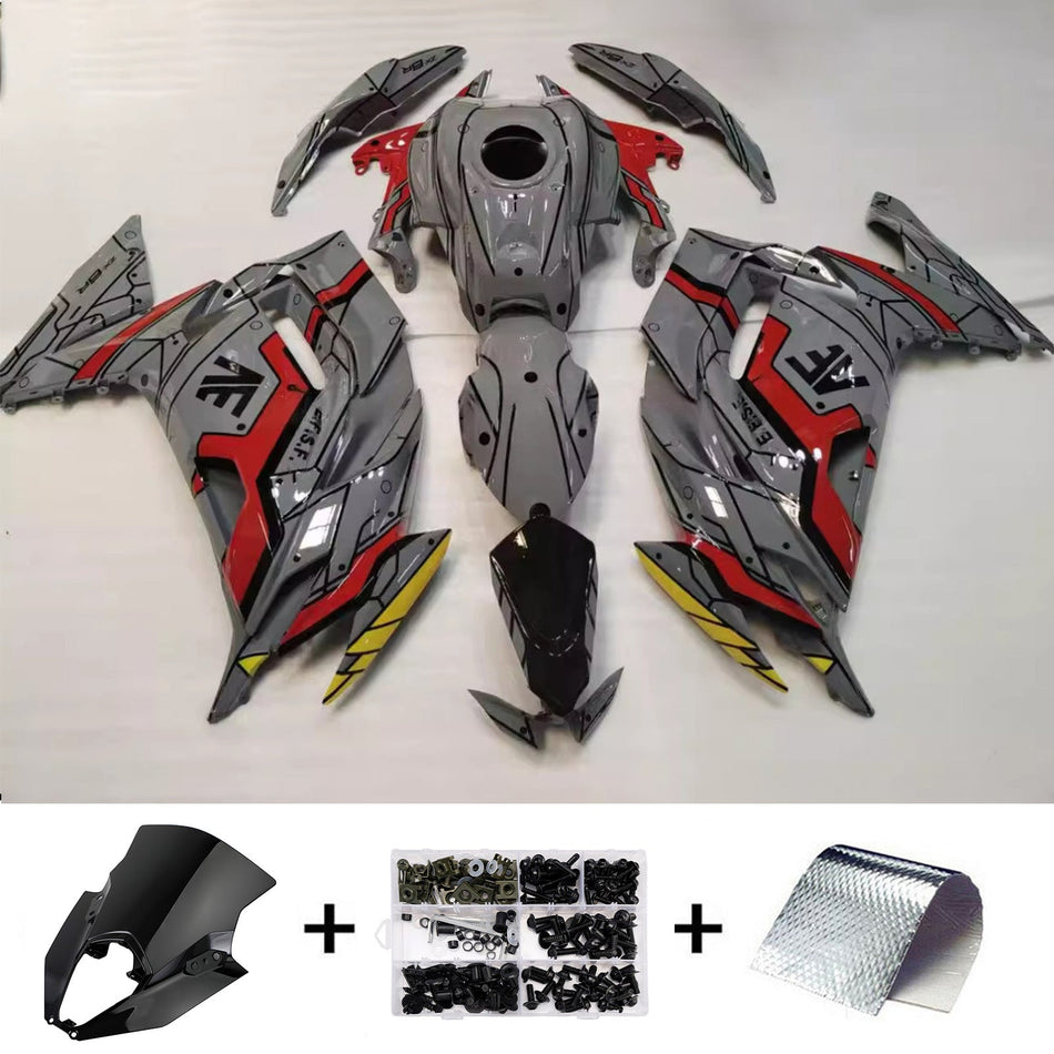 インジェクションフェアリングキット ボディワーク ABS カワサキ ER-6F Ninja650 2020-2025 に適合