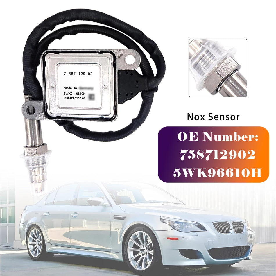 BMW E90 E91 E93 E60 E61 E63 E64 325i 330i 525i 530i 630i 用 Nox センサー 758712902 5WK96610H