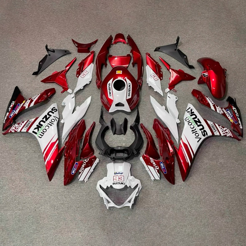 スズキ GSX250R 2017-2020 用 インジェクションフェアリングキット ボディワーク プラスチック ABS
