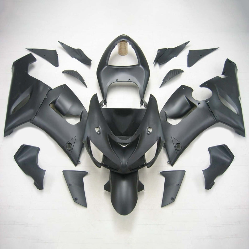 2005-2006 カワサキ ZX6R 636 Amotopart インジェクションフェアリングキット ボディワーク プラスチック ABS #120