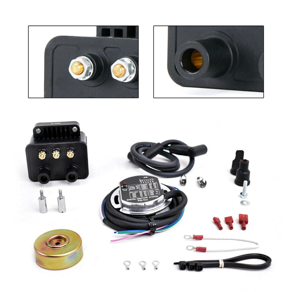 53-660 ビッグツインモデル 1970-1999 ダブルファイア電子点火キット