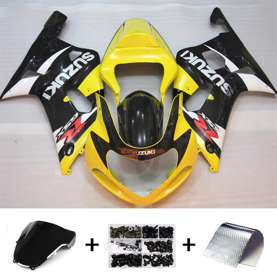 スズキ GSXR600 2001-2003 GSXR750 2000-2003 K1 用インジェクションフェアリングキット ボディワーク