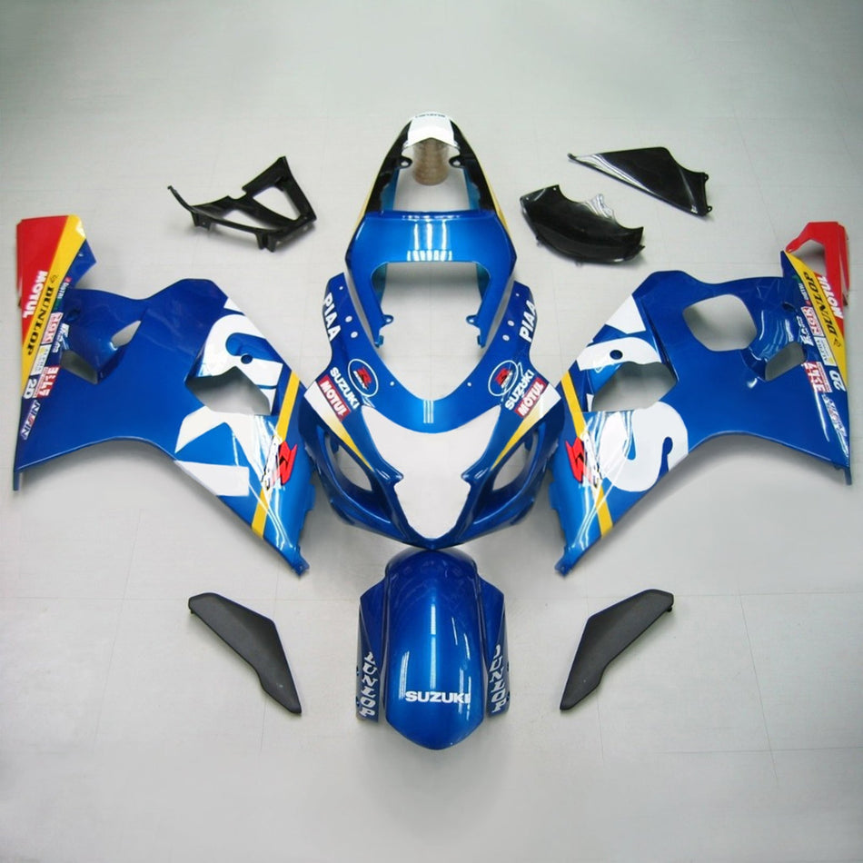 2004-2005 スズキ GSXR 600/750 K4 Amotopart インジェクションフェアリングキット ボディワーク プラスチック ABS #144