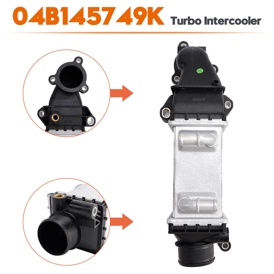 2015-2018 VW ポロ セダン/クラシック/ノッチバック/バリアント 6C ターボ インタークーラー 04B145749K