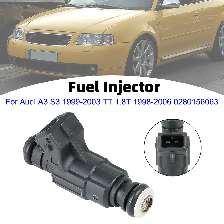 アウディ A3 S3 1999-2003 TT 1.8T 1998-2006 用燃料インジェクター 1個 0280156063