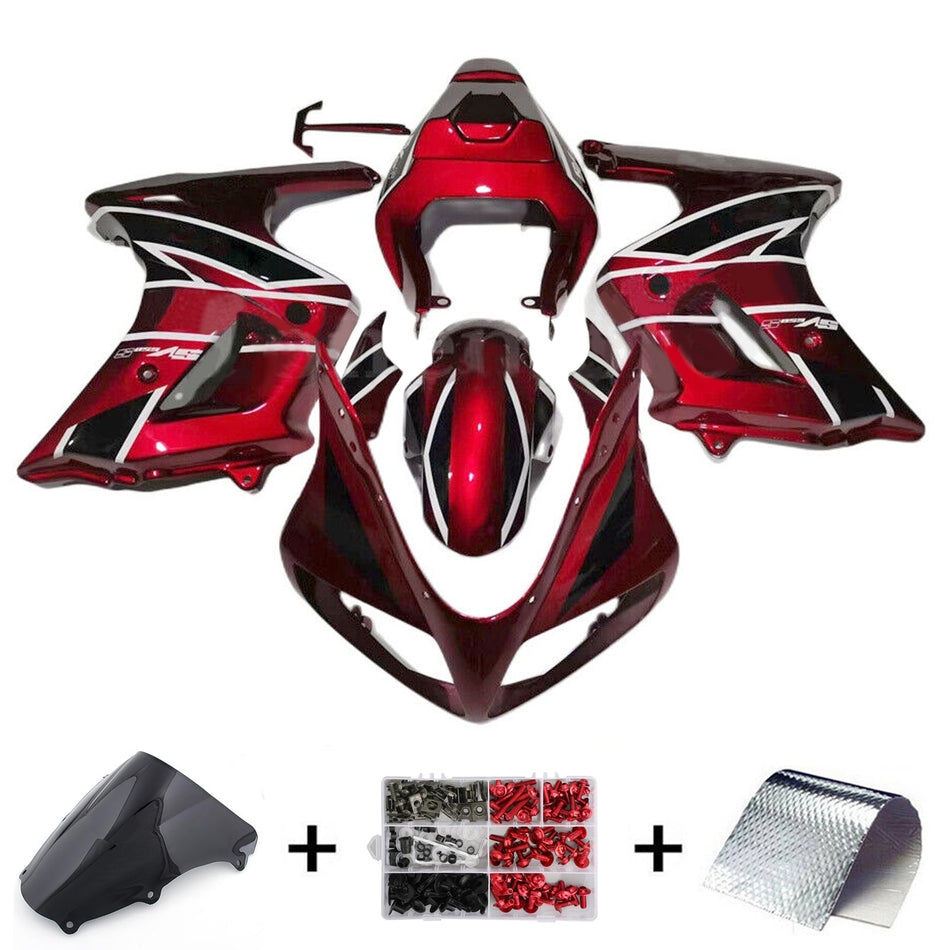 2003-2013 スズキ SV650 Amotopart インジェクションフェアリングキット ボディワーク プラスチック ABS #101