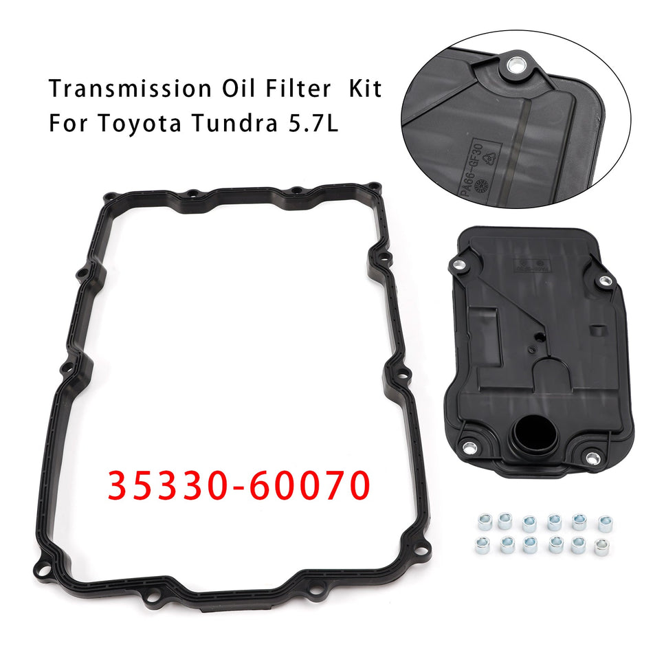 トヨタ タンドラ 5.7L トランスミッションオイルフィルターストレーナー Oリング＆ガスケット付き 35168-34020 35330-60070 90301-31014