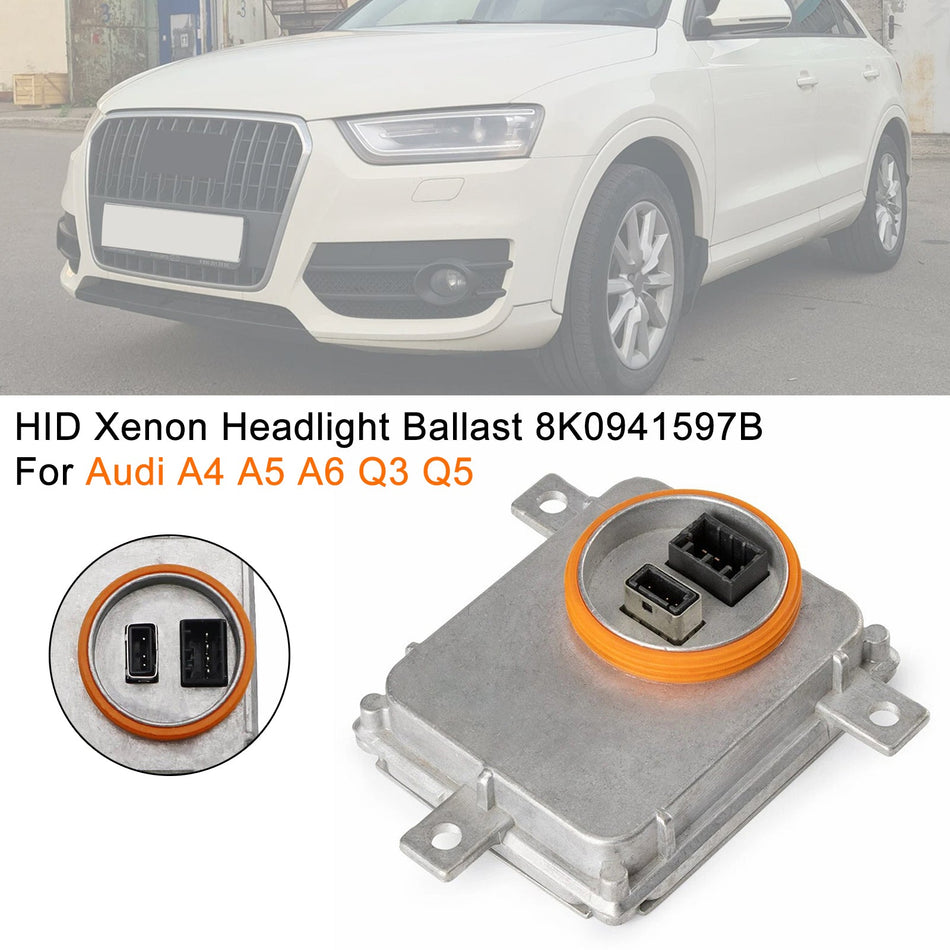 HID キセノンヘッドライトバラスト 8K0941597B アウディ A4 A5 A6 Q3 Q5