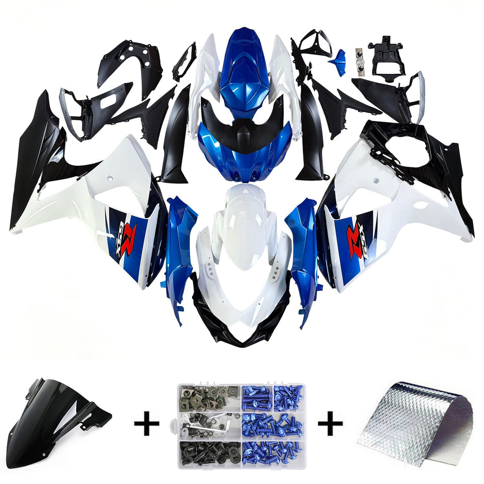 スズキ GSXR1000 2009-2016 K9 用インジェクション フェアリングキット ボディワーク プラスチック ABS