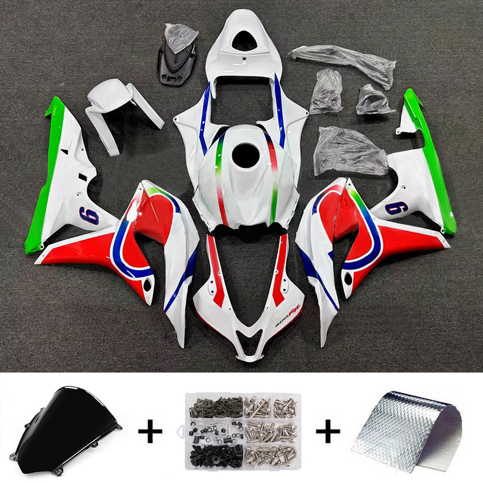 ホンダ CBR600RR 2007-2008 F5 用 ABS樹脂製インジェクションフェアリングキット