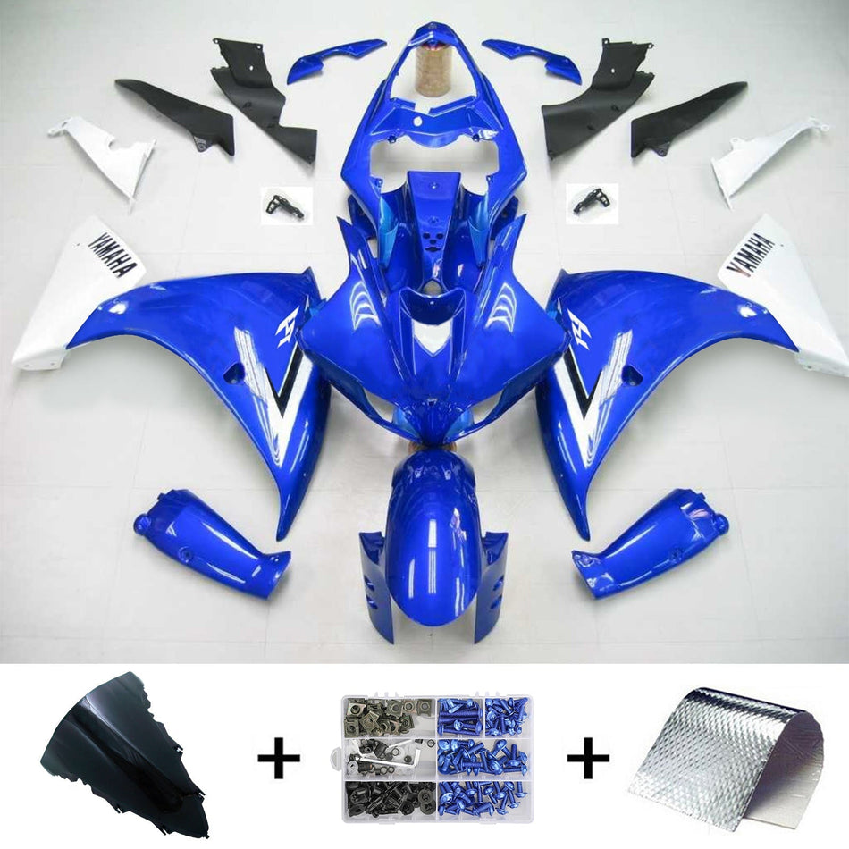 2012-2014 ヤマハ YZF 1000 R1 Amotopart インジェクションフェアリングキット ボディワーク プラスチック ABS #118