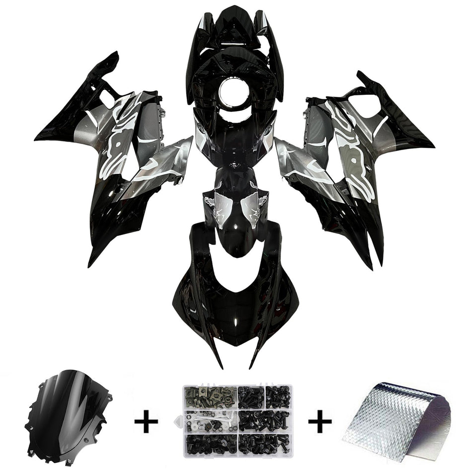 インジェクションフェアリングキット ボディワーク プラスチック ABS ヤマハ YZF-R3 R25 2019-2021 に適合