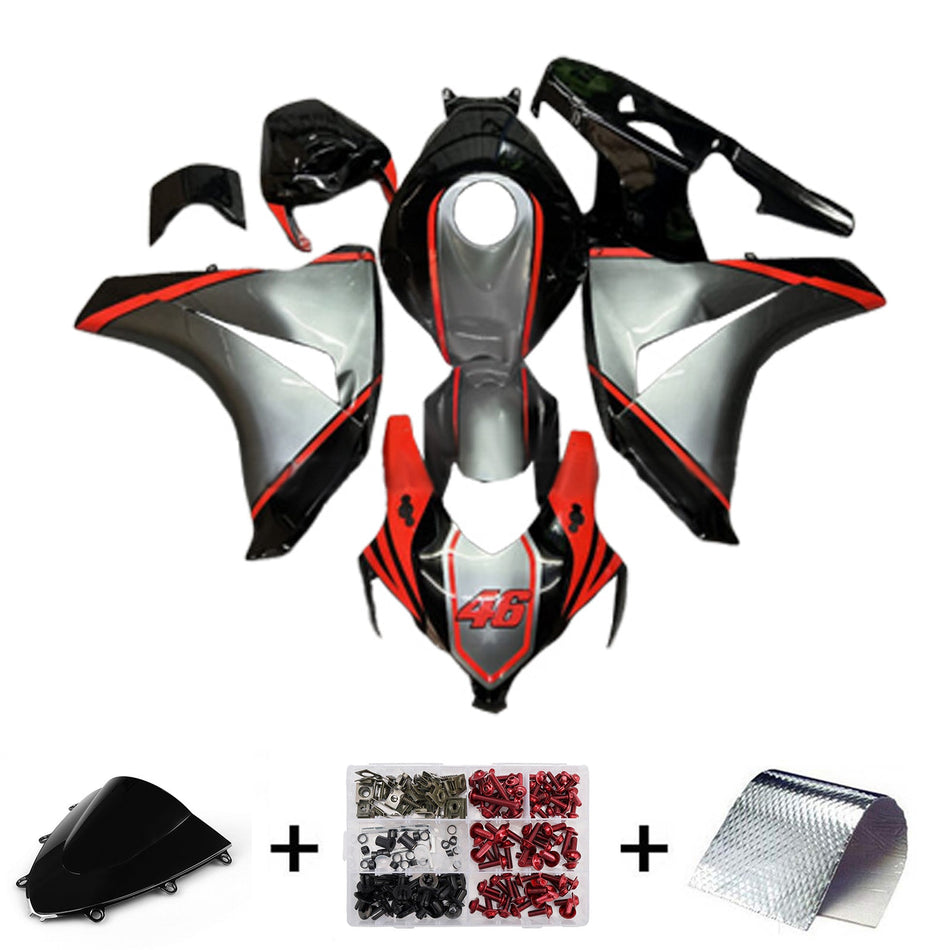 ホンダ CBR1000RR 2008-2011 用 インジェクションフェアリングキット ボディワーク プラスチック ABS