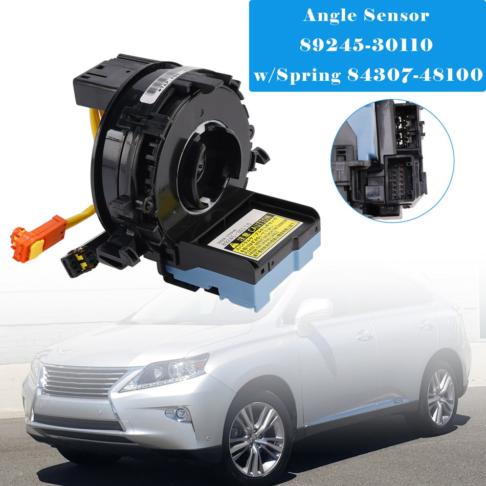 2014-2015 レクサス RX450H 3.5L ステアリングアングルセンサー 89245-30110（スプリング 84307-48100 付き）
