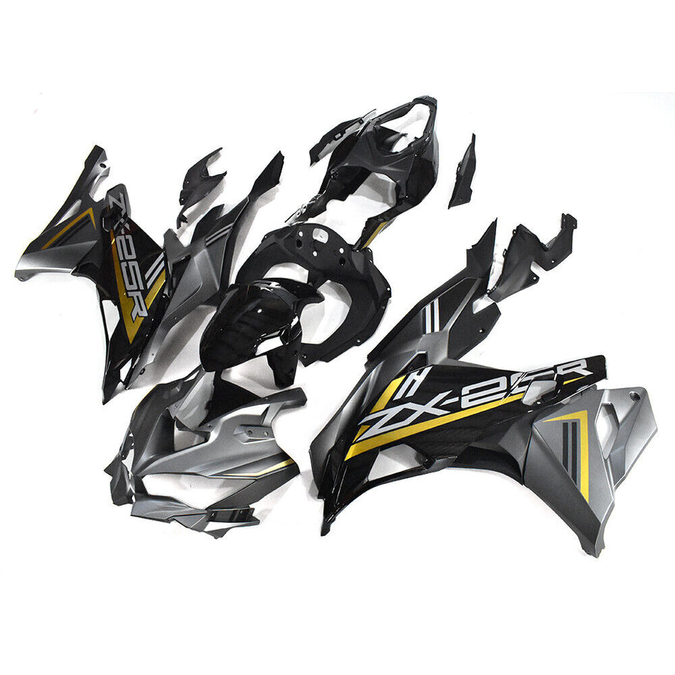 2020-2021 カワサキ Ninja ZX-25R Amotopart インジェクションフェアリングキット ボディワーク ABS #101