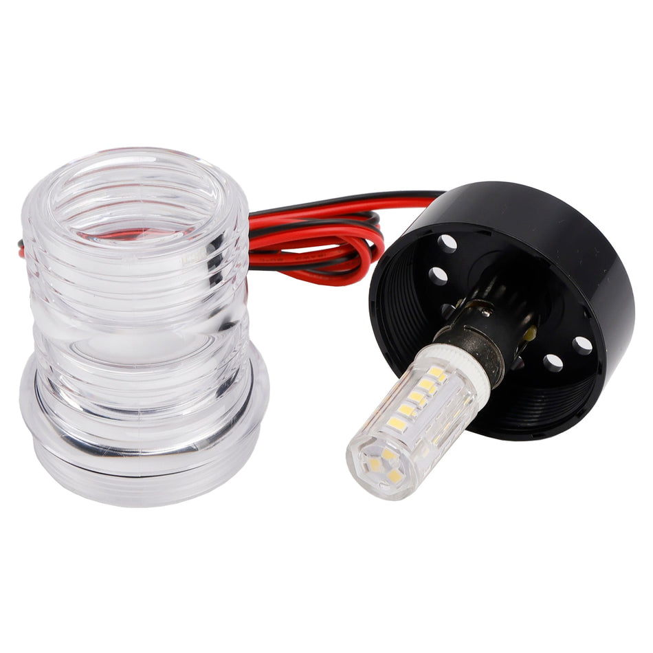 10-24V DC 2.7W IP66 航海信号灯 アンカー船舶用丸型ランプ ボート ヨット