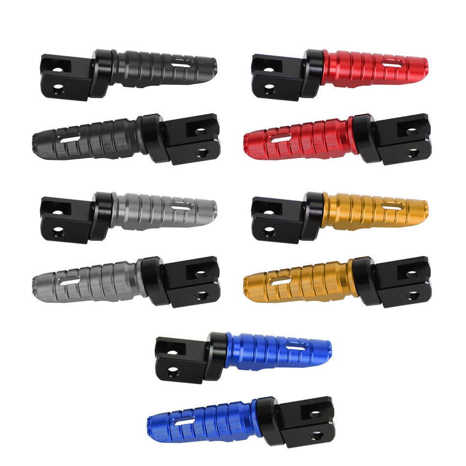 フロントフットレスト フットペグ トライアンフ ストリートトリプル 765/R/S/RS デイトナ 675/R 汎用