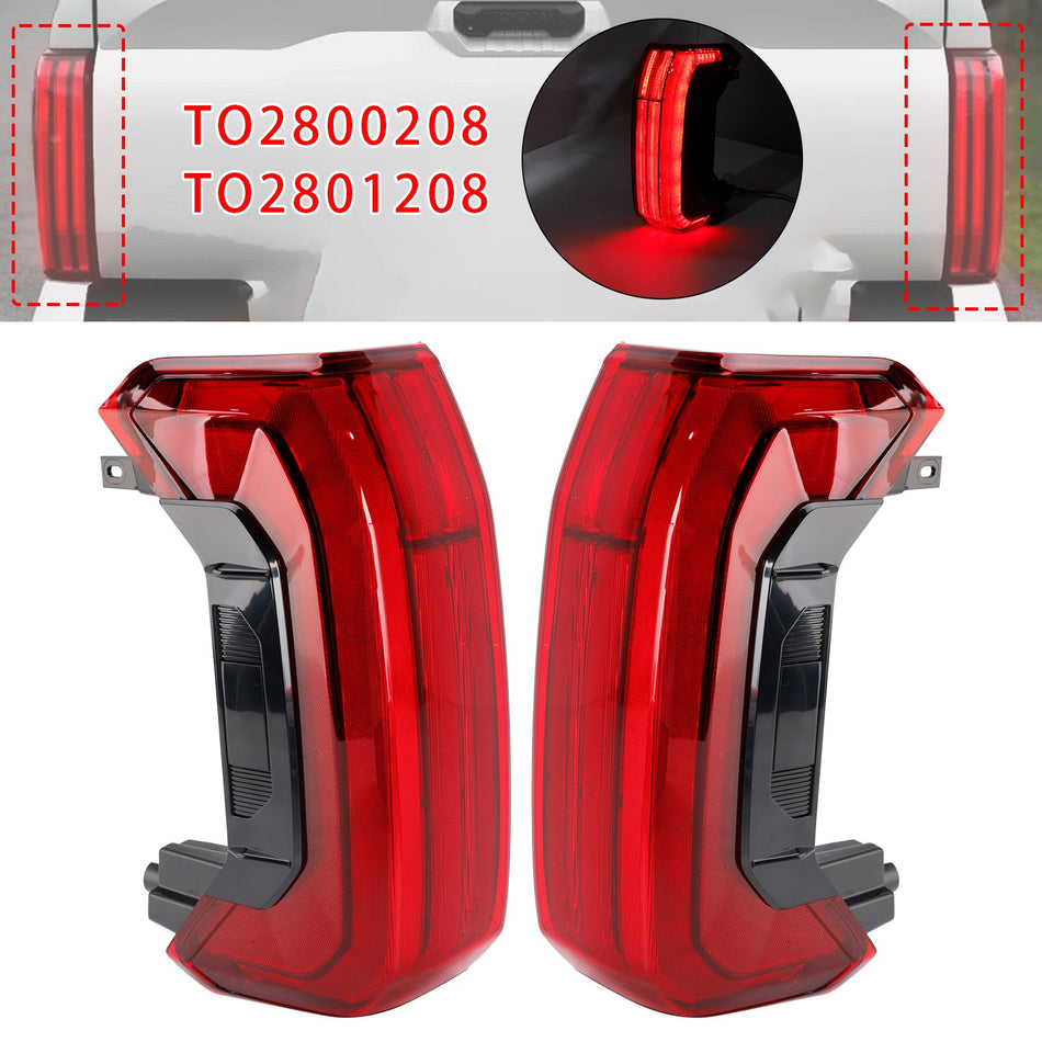 2022-2026 トヨタ タンドラ 左右 LED シーケンシャルテールランプ ブレーキランプ