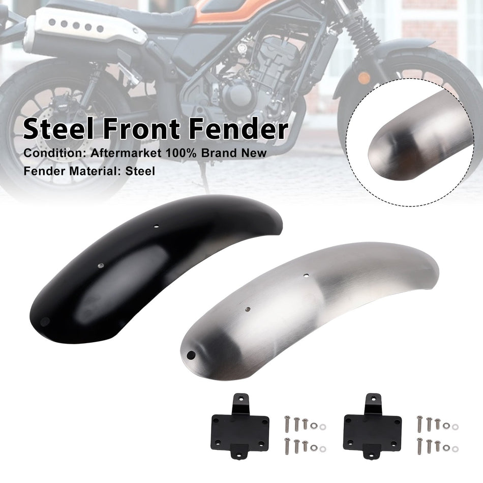 2023-2025 HONDA CL250 CL300 CL500 SCL500 スチール製フロントフェンダー マッドガード
