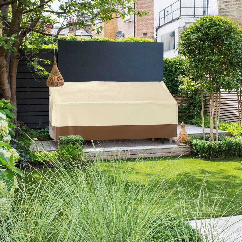 600Dソファカバー 防水パティオ家具カバー 屋外用ソファカバー