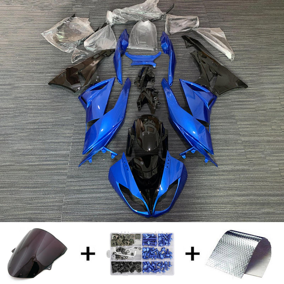 2009-2012 カワサキ ZX6R 636 フェアリングキット ボディワーク プラスチック ABS