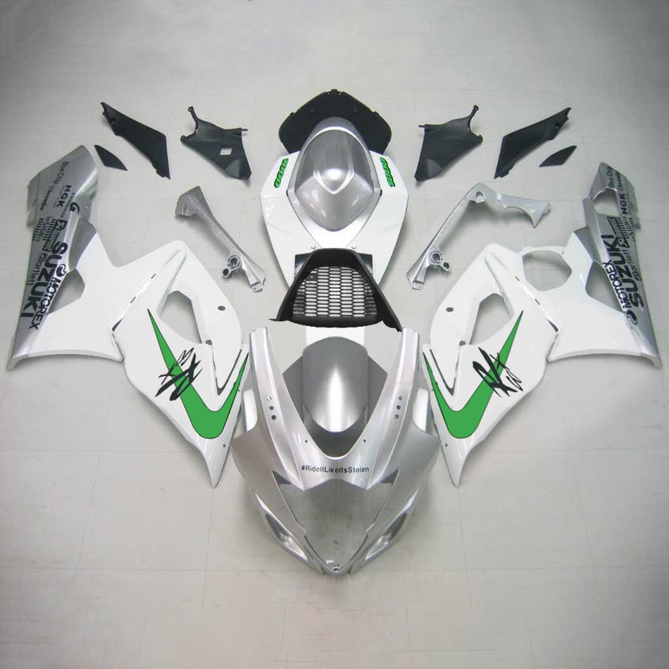 2005-2006 スズキ GSXR1000 K5 Amotopart インジェクションフェアリングキット ボディワーク プラスチック ABS #136