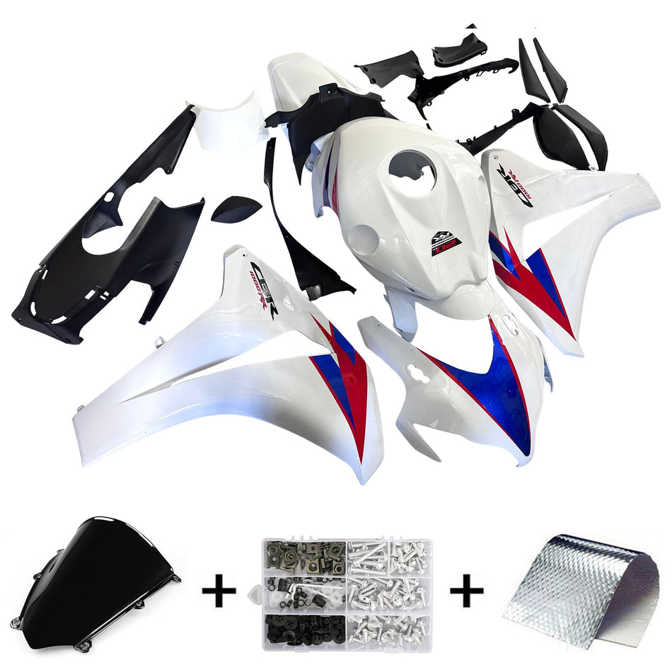 ホンダ CBR1000RR 2008-2011 用射出成形フェアリングキット ボディワーク プラスチック ABS
