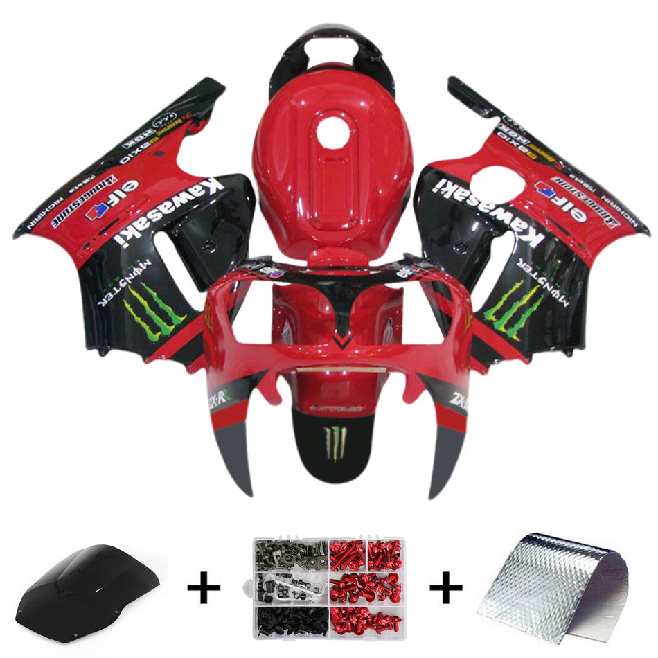 2000-2001 カワサキ ZX12R インジェクションフェアリングキット ボディワーク プラスチック ABS