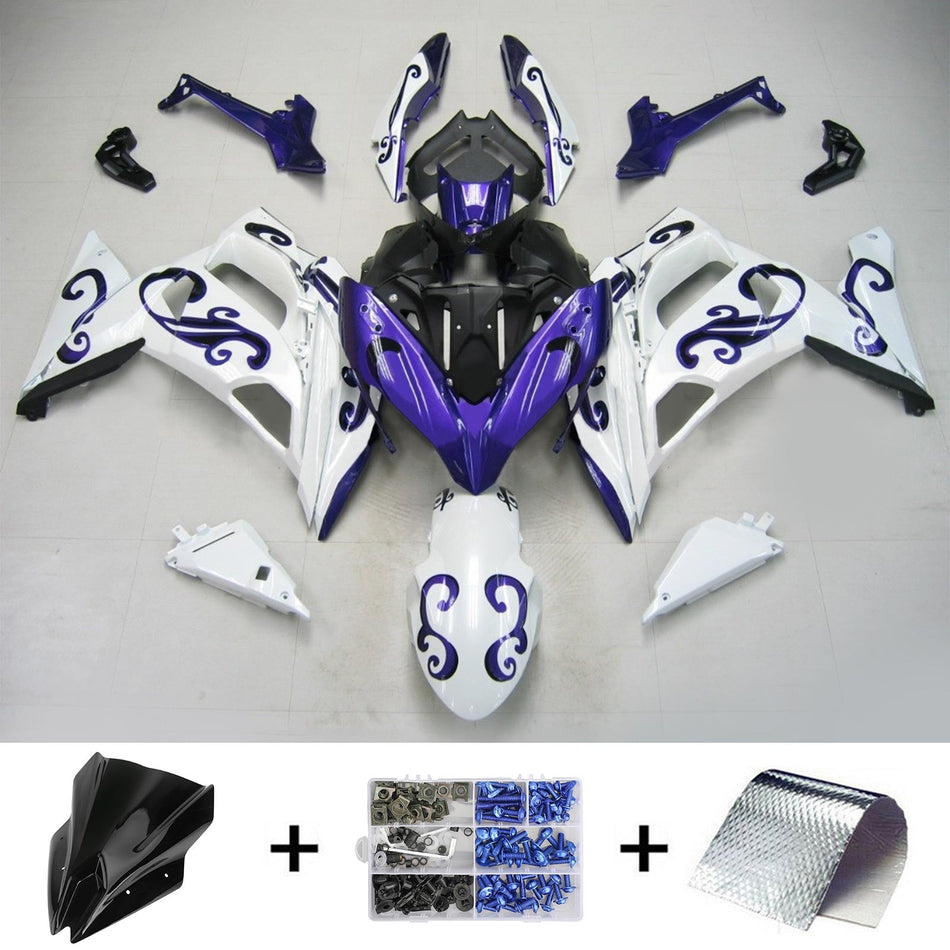 2020-2023 カワサキ ER-6F Ninja650 Amotopart インジェクションフェアリングキット ボディワーク ABS #101