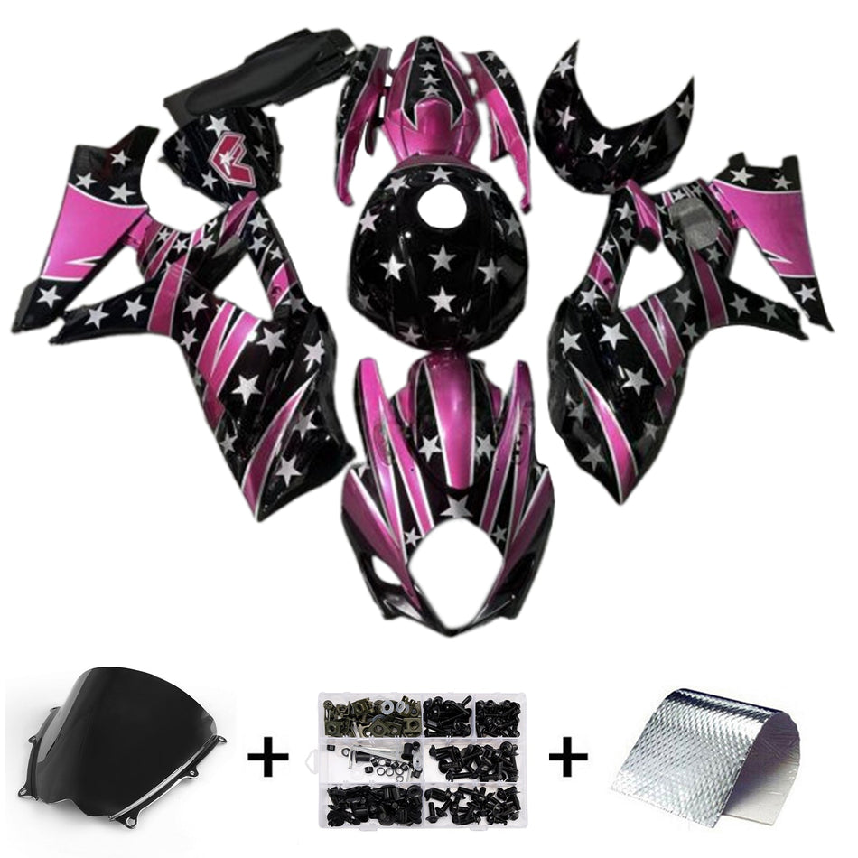 スズキ GSXR1000 2007-2008 K7 用 インジェクションフェアリングキット ボディワーク プラスチック ABS